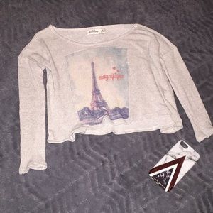 Abercrombie kids crop top